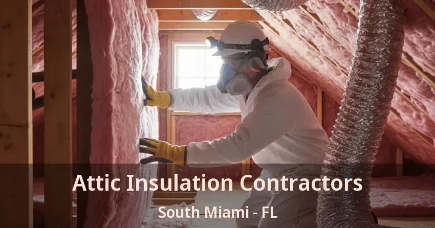 Attic Insulation Contractors South Miami - FL Attic Insulation Contractors South Miami - FL