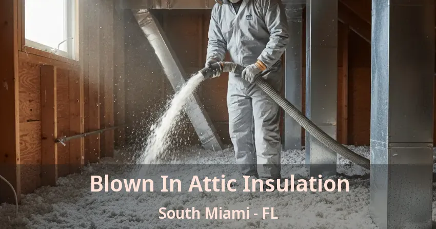 Blown In Attic Insulation South Miami - FL