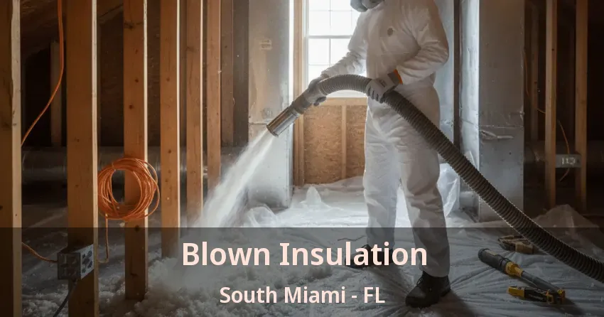 Blown Insulation South Miami - FL