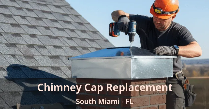 Chimney Cap Replacement South Miami - FL