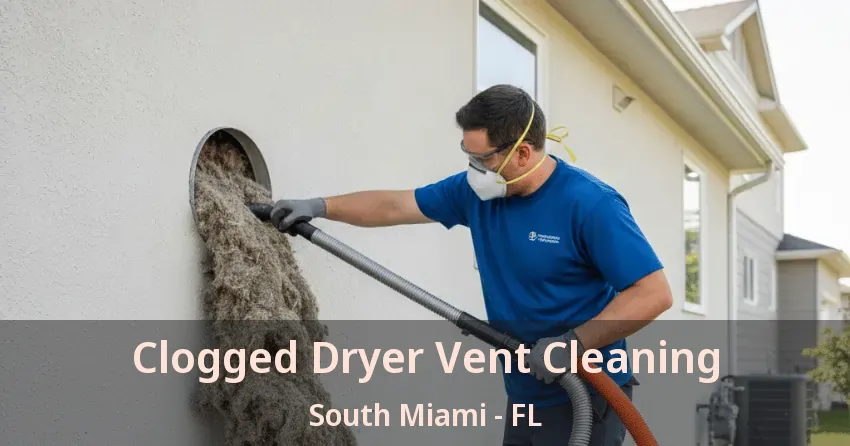 Clogged Dryer Vent Cleaning South Miami - FL