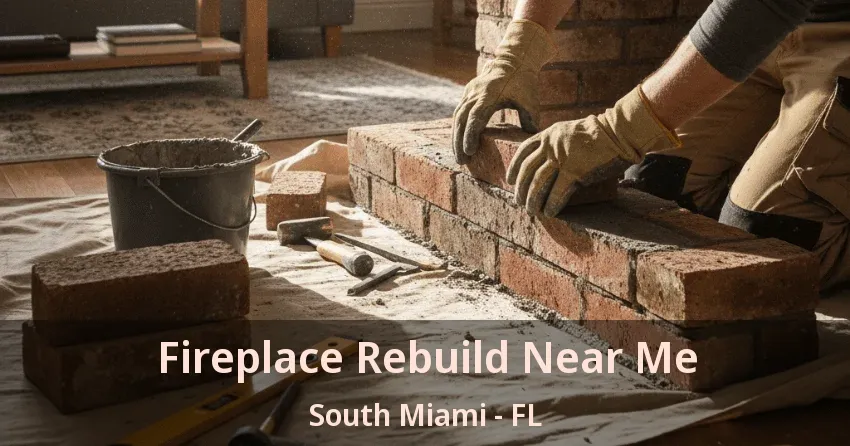 Fireplace Rebuild Near Me South Miami - FL