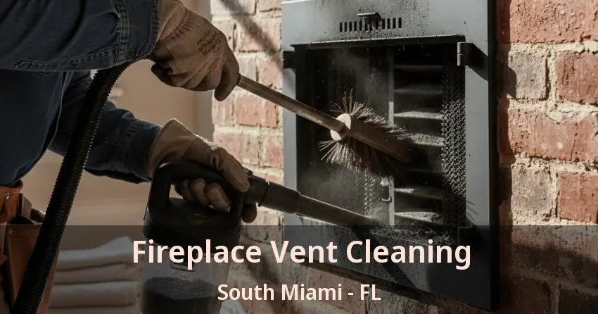 Fireplace Vent Cleaning South Miami - FL