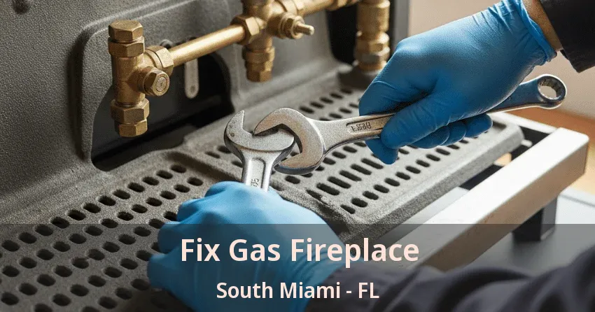 Fix Gas Fireplace South Miami - FL